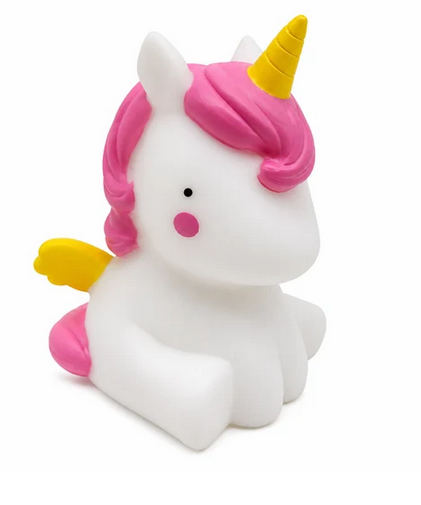 Unicorn Shaped Night Light Softly Glowing LED Lamp - Gallery 3