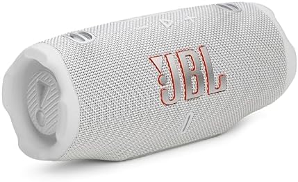 JBL JBLCHARGE6WHTAM JBL Charge 6 Portable Speaker