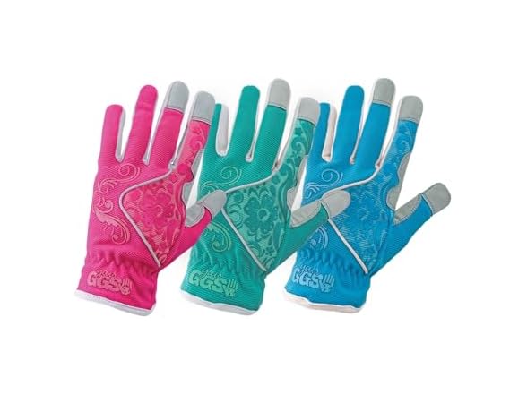 Skytec GGS 3-Pack of Gardening Gloves