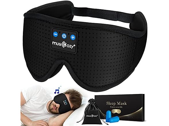 MUSICOZY 3D Sleep Headphones Bluetooth