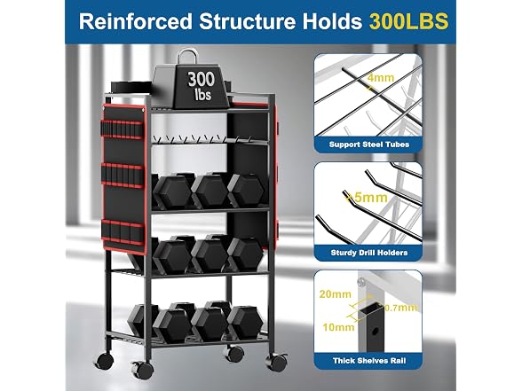 CFMASTER Tool Organizer Cart with Power
