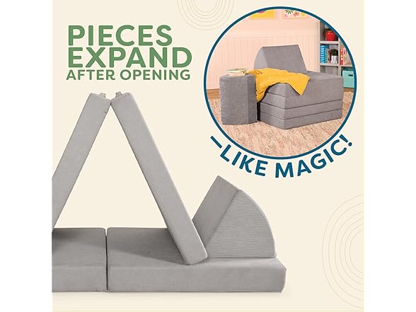 B. toys – Modular Foam Fort Playset