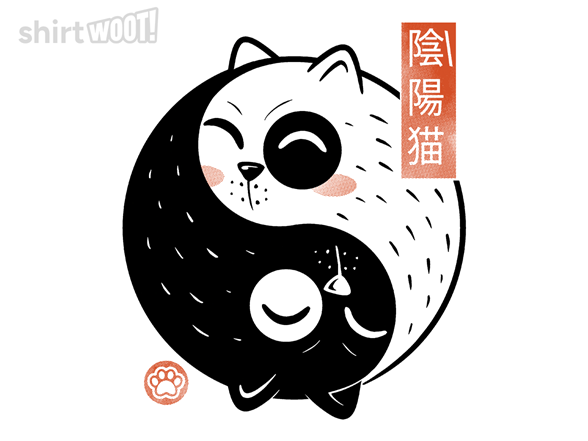 Cat Doodle Yinyang