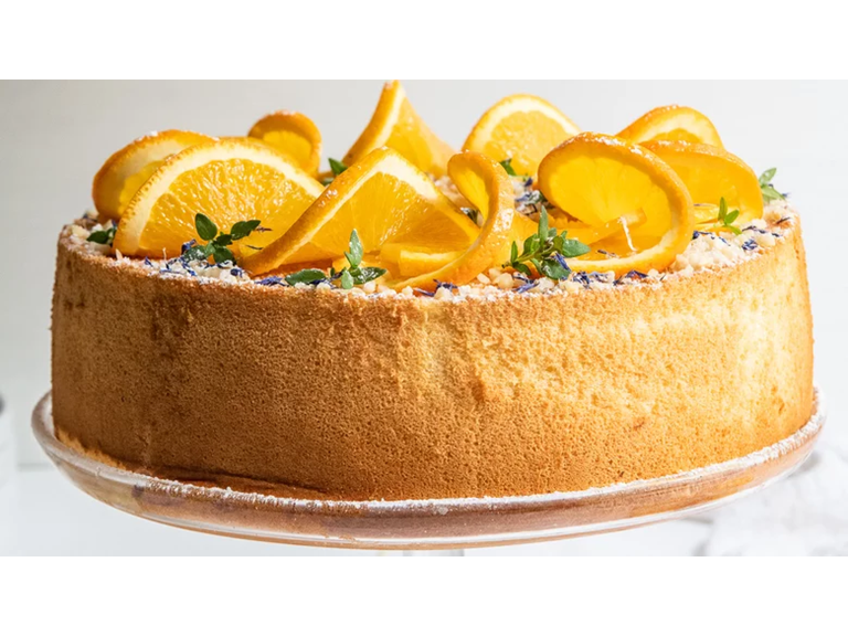 Baked Orange Chiffon