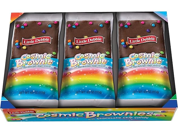 6CT Little Debbie Cosmic Brownie Single-Serve Caddie