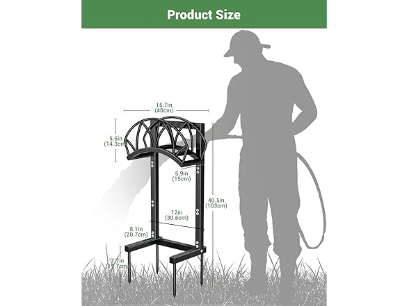 HZE Garden Hose Holder