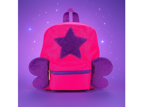 Bright Pink & Purple Star Backpack