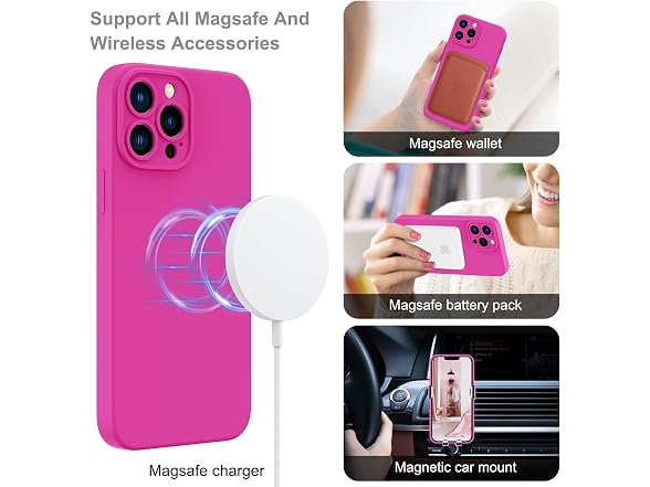 MCFANCE Magnetic for iPhone 13 Pro Case
