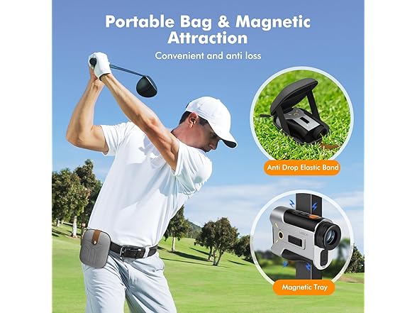 LAZYCAT Golf Rangefinder with Slope