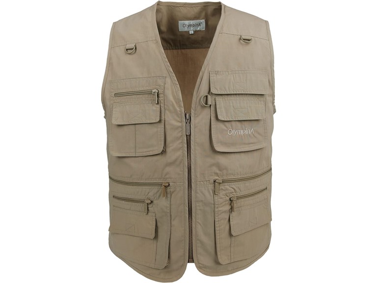 Poplin Outdoors Multi-Pockets Vest