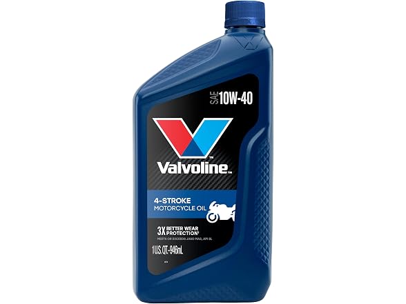 Valvoline 4-Stroke Motorcycle SAE 10W-40 Motor 6pk