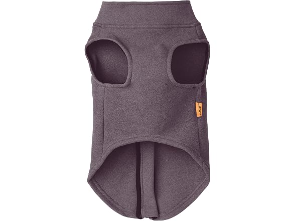 Gooby Zip-Up Microfiber Fleece Dog Sweater,