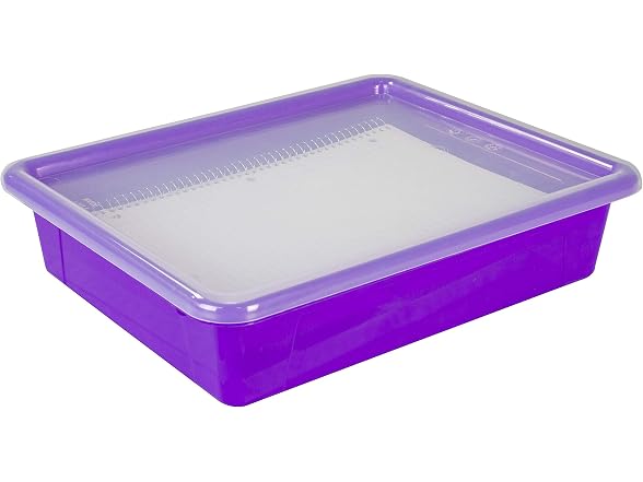Storex Letter Size Flat Storage Tray