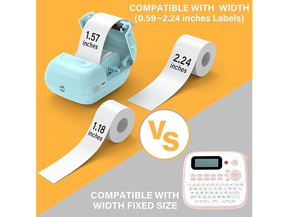 Mini Bluetooth Label Maker Barcode Printer