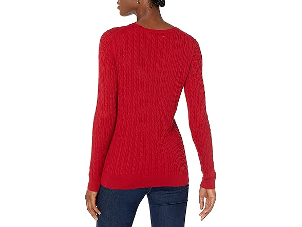 Amazon Essentials Womens Cable Sweater