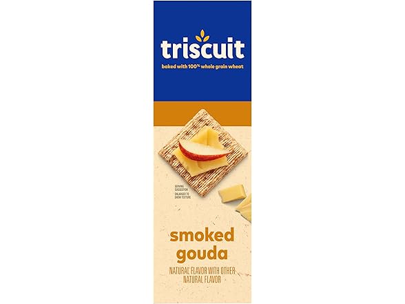 Triscuit Smoked Gouda Whole Grain Wheat Crackers