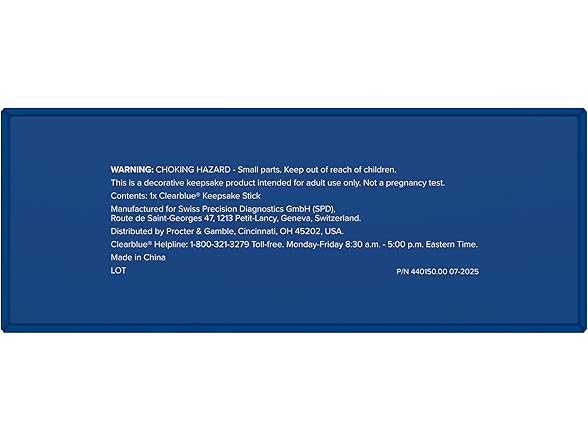 Clearblue Bedazzled Pregnancy Test 1ct