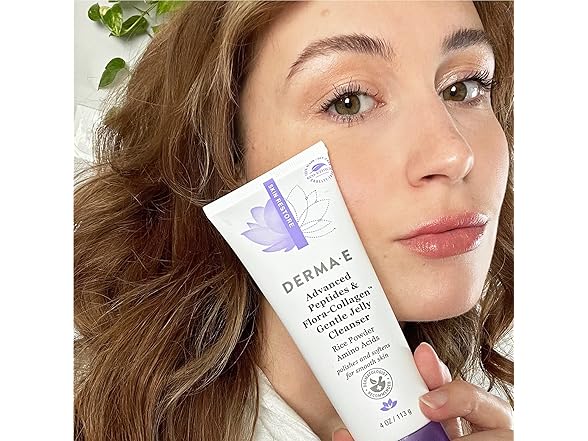 Derma E Advanced Peptides and Vegan Face Wash
