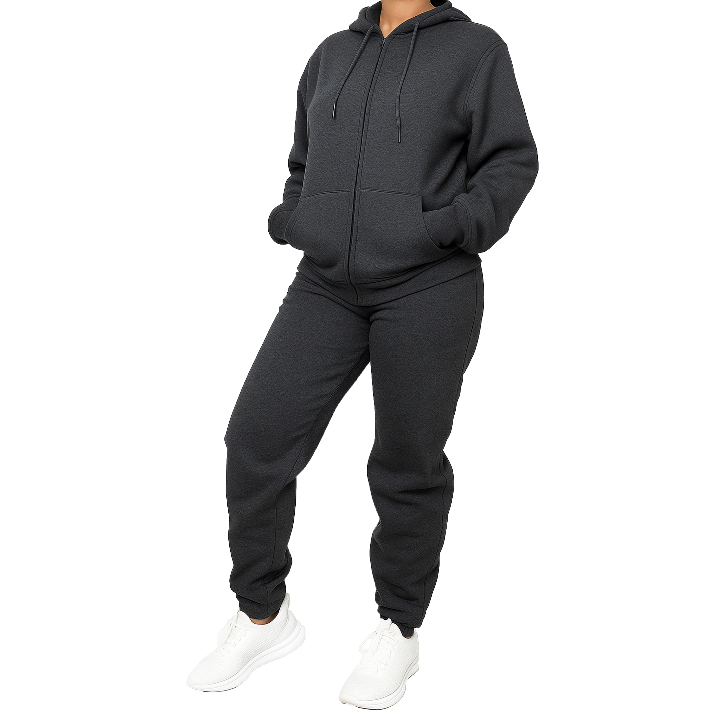 Womens Fleece-Lined Hoodie & Jogger Sets - Gallery 23