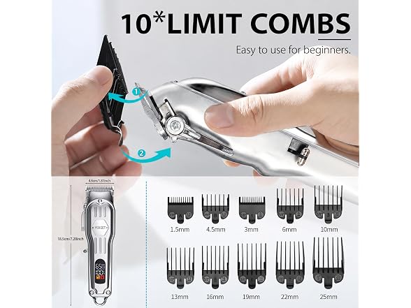 VOXGET Dog Clippers for Grooming Thick