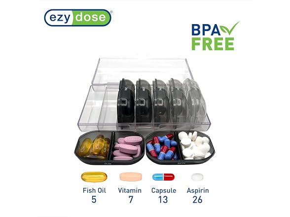 Ezy Dose Weekly (7-Day) AM/PM Pill
