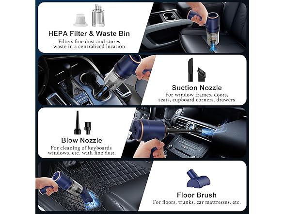 KMM Car Vacuum Cleaner