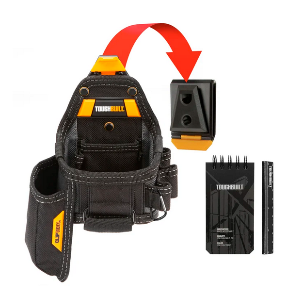 Toughbuilt TB-CT-25XB Utility Pouch + Nbk/Pencil - Gallery 2