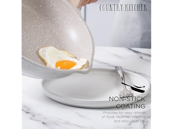13-Piece Non-Stick Cast Aluminum Cookware Set