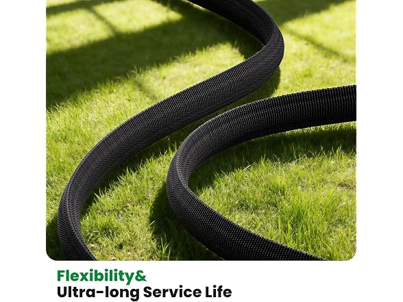 HDking 50FT Non-Expanding Garden Hose