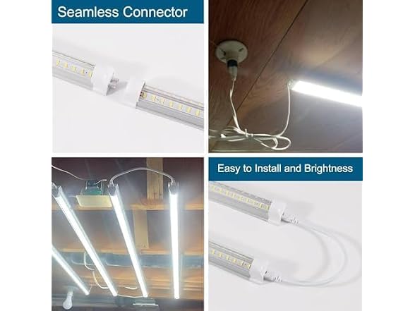 AQIQUUT 3FT Led Shop Light 36W (2Pk)