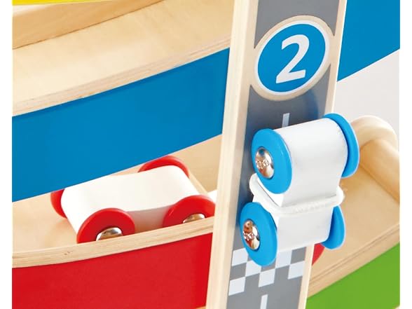 Hape Toddler Wooden Race Track Car
