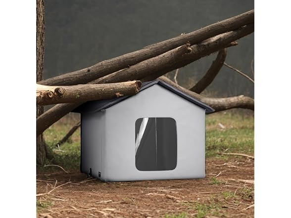 VEVOR Outdoor Heated Cat House