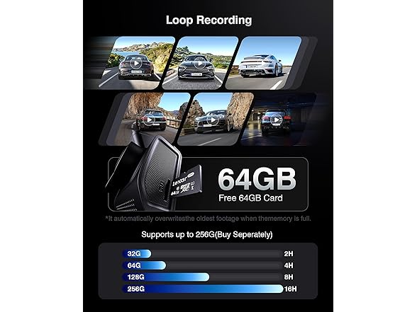 FAIMEE 4K+2K Dash Cam | 5.8G/2.4G