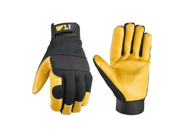 Wells Lamont Men's Leather Work Gloves