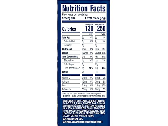 Honey Maid Fresh Stacks 12.2oz