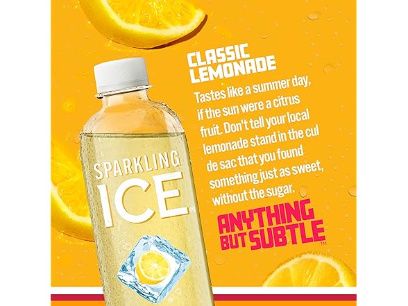 Sparkling Ice Lemonade 12pk