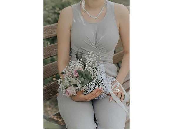 Ursumy Wedding Choker Necklaces Bridal