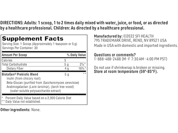 Klaire Labs Biotagen Powder