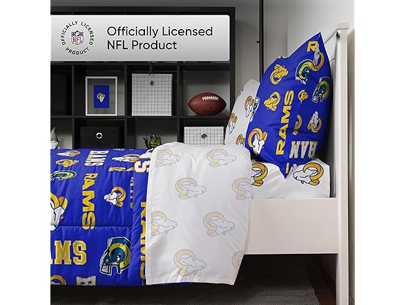 LOS ANGELES RAMS Bed in Bag Twin