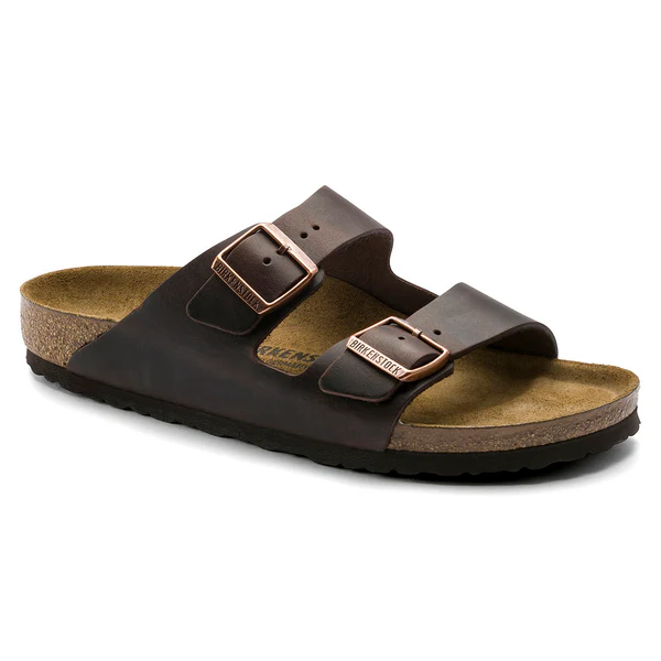 Birkenstock Unisex Arizona Oiled Leather Sandals - Gallery 6