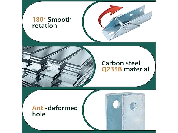 MYZHRE Adjustable Brace Fitting 2pc