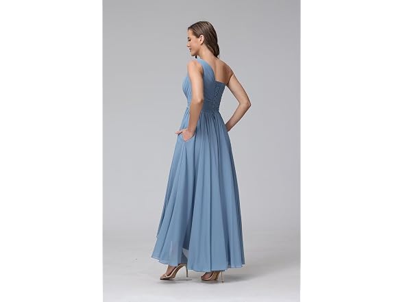 Miao Duo Women (4) High Low Bridesmaid Dress