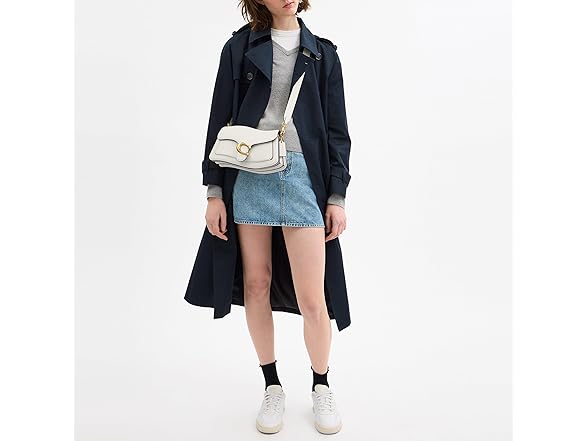 Coach Twisted Tabby Shoulder Bag, Chalk (Open Box)