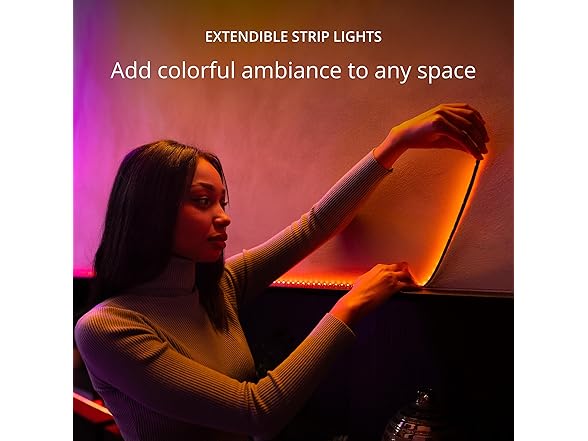 Twinkly Line Extension Kit Adhesive, Magnetic Light Strip