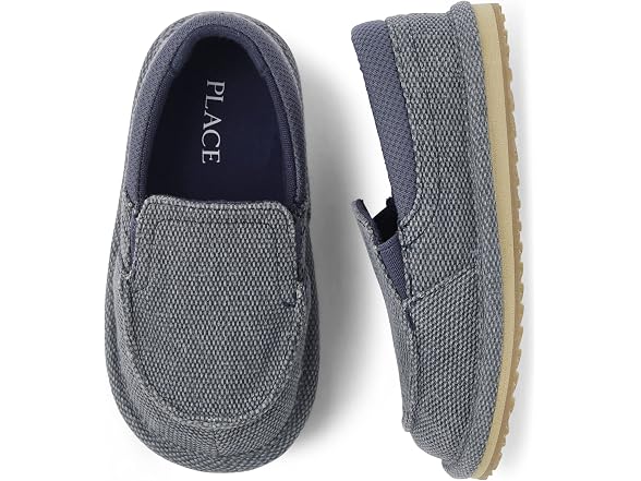 The Children's Place,and Toddler Boys Slip On Shoes,Navy,4 Years