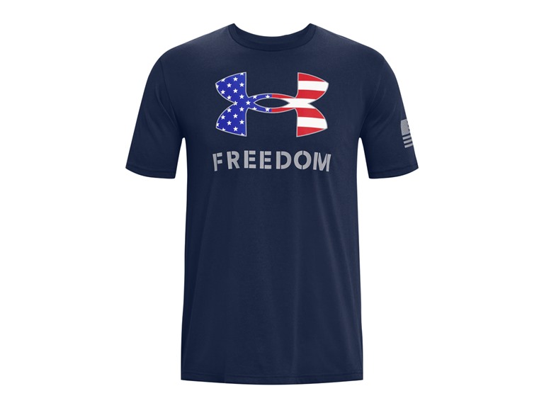 Under Armour 1370811 Small UA New Freedom Logo T-Shirt Ac
