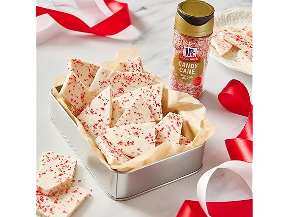 McCormick Finishing Sugar, Candy Cane, Limited Edition