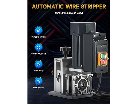 CREWORKS Electric Wire Stripper Machine