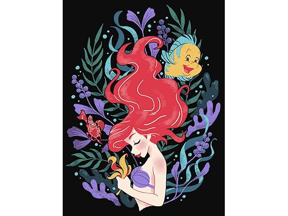 Disney Juniors Princess Ariel Racerback Tank (L)