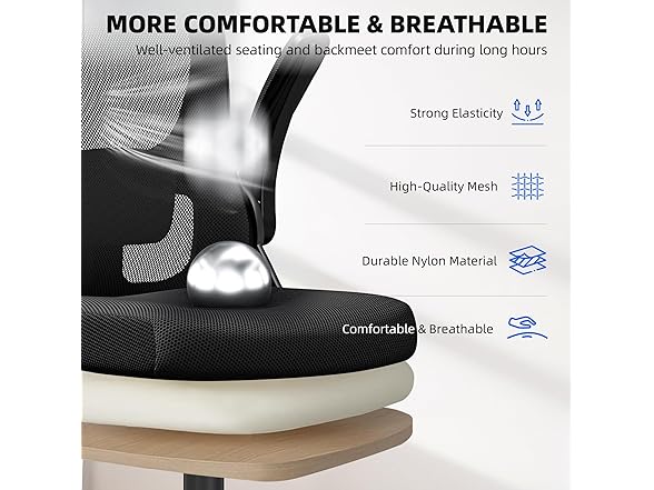 FINATI Office Chair Ergonomic Desk Chair